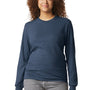 Gildan Mens Softstyle CVC Long Sleeve Crewneck T-Shirt - Navy Blue Mist