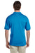 Gildan 8800/G880 Mens DryBlend Moisture Wicking Short Sleeve Polo Shirt Sapphire Blue Model Back