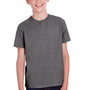 ComfortWash By Hanes Youth Short Sleeve Crewneck T-Shirt - Railroad Grey