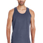 ComfortWash By Hanes Mens Tank Top - Anchor Slate Blue