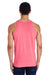 ComfortWash By Hanes GDH300 Mens Tank Top Coral Craze Pink Model Back