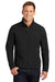 Port Authority J317/TLJ317 Mens Core Wind & Water Resistant Full Zip Jacket Black Model Front