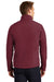 Port Authority J317/TLJ317 Mens Core Wind & Water Resistant Full Zip Jacket Maroon Model Back