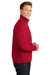 Port Authority J317/TLJ317 Mens Core Wind & Water Resistant Full Zip Jacket Rich Red Model Side