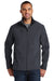 Port Authority J324 Mens Welded Wind & Water Resistant Full Zip Jacket Battleship Grey Model Front