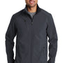 Port Authority Mens Welded Wind & Water Resistant Full Zip Jacket - Battleship Grey