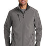 Port Authority Mens Welded Wind & Water Resistant Full Zip Jacket - Deep Smoke Grey