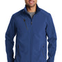 Port Authority Mens Welded Wind & Water Resistant Full Zip Jacket - Estate Blue