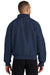 Port Authority J328/TLJ328 Mens Charger Wind & Water Resistant Full Zip Jacket True Navy Blue Model Back