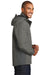 Port Authority J338 Mens Merge 3-in-1 Wind & Water Full Zip Hooded Jacket Rogue Grey/Steel Grey Model Side