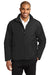 Port Authority J354 Mens Challenger II Wind & Water Resistant Full Zip Jacket Black Model Front