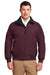 Port Authority J754/TLJ754 Mens Challenger Wind & Water Resistant Full Zip Jacket Maroon/True Black Model Front