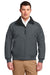 Port Authority J754/TLJ754 Mens Challenger Wind & Water Resistant Full Zip Jacket Steel Grey/True Black Model Front