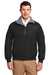 Port Authority J754/TLJ754 Mens Challenger Wind & Water Resistant Full Zip Jacket True Black Model Front