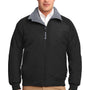 Port Authority Mens Challenger Wind & Water Resistant Full Zip Jacket - True Black