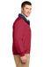 Port Authority J754/TLJ754 Mens Challenger Wind & Water Resistant Full Zip Jacket True Red/True Navy Blue Model Side