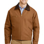 CornerStone Mens Duck Cloth Full Zip Jacket - Duck Brown