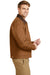 CornerStone J763/TLJ763 Mens Duck Cloth Full Zip Jacket Duck Brown Model Side