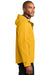 Port Authority J7710 Mens Northwest Slicker Waterproof Full Zip Hooded Jacket Slicker Yellow Model Side