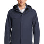 Port Authority Mens Collective Waterproof Full Zip Hooded Jacket - River Navy Blue