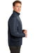 Port Authority J902 Mens Collective Wind & Water Resistant Full Zip Jacket River Navy Blue Model Side