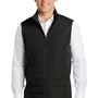 Port Authority Mens Collective Wind & Water Resistant Full Zip Vest - Deep Black