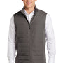 Port Authority Mens Collective Wind & Water Resistant Full Zip Vest - Graphite Grey