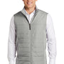 Port Authority Mens Collective Wind & Water Resistant Full Zip Vest - Gusty Grey