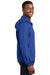 Sport-Tek JST73/TJST73 Mens Water Resistant Full Zip Hooded Jacket True Royal Blue Model Side