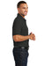 Port Authority K100P Mens Core Classic Short Sleeve Polo Shirt w/ Pocket Deep Black Model Side