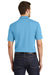 Port Authority K110 Mens Dry Zone Moisture Wicking Short Sleeve Polo Shirt Carolina Blue Model Back