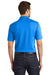 Port Authority K110 Mens Dry Zone Moisture Wicking Short Sleeve Polo Shirt Coastal Blue Model Back