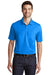 Port Authority K110 Mens Dry Zone Moisture Wicking Short Sleeve Polo Shirt Coastal Blue Model Front