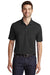 Port Authority K110 Mens Dry Zone Moisture Wicking Short Sleeve Polo Shirt Deep Black Model Front