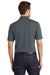 Port Authority K110 Mens Dry Zone Moisture Wicking Short Sleeve Polo Shirt Graphite Grey Model Back