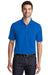 Port Authority K110 Mens Dry Zone Moisture Wicking Short Sleeve Polo Shirt True Royal Blue Model Front