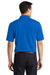 Port Authority K110P Mens Dry Zone Moisture Wicking Short Sleeve Polo Shirt w/ Pocket True Royal Blue Model Back