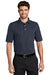 Port Authority K455/TLK455 Mens Rapid Dry Moisture Wicking Short Sleeve Polo Shirt Classic Navy Blue Model Front