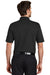 Port Authority K455/TLK455 Mens Rapid Dry Moisture Wicking Short Sleeve Polo Shirt Jet Black Model Back