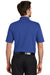 Port Authority K455/TLK455 Mens Rapid Dry Moisture Wicking Short Sleeve Polo Shirt Royal Blue Model Back