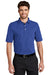 Port Authority K455/TLK455 Mens Rapid Dry Moisture Wicking Short Sleeve Polo Shirt Royal Blue Model Front