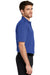 Port Authority K455/TLK455 Mens Rapid Dry Moisture Wicking Short Sleeve Polo Shirt Royal Blue Model Side