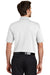 Port Authority K455/TLK455 Mens Rapid Dry Moisture Wicking Short Sleeve Polo Shirt White Model Back