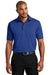 Port Authority K524 Mens Dry Zone Moisture Wicking Short Sleeve Polo Shirt Royal Blue/Black Model Front