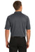 Port Authority K525/TLK525 Mens Dry Zone Moisture Wicking Short Sleeve Polo Shirt Iron Grey Model Back