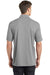 Port Authority K568 Mens Cotton Touch Performance Moisture Wicking Short Sleeve Polo Shirt Frost Grey Model Back