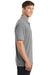 Port Authority K568 Mens Cotton Touch Performance Moisture Wicking Short Sleeve Polo Shirt Frost Grey Model Side