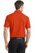 Port Authority K572 Mens Dry Zone Moisture Wicking Short Sleeve Polo Shirt Autumn Orange Model Back