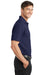 Port Authority K572 Mens Dry Zone Moisture Wicking Short Sleeve Polo Shirt True Navy Blue Model Side