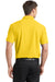 Port Authority K572 Mens Dry Zone Moisture Wicking Short Sleeve Polo Shirt Yellow Model Back